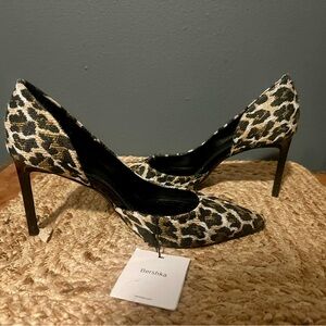 SOLD! Bershka Leopard Print Women's Heels